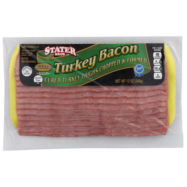 Stater Bros. Turkey Bacon 1Source