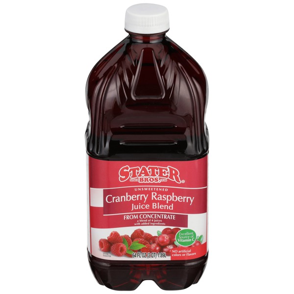 Unsweetened Cranberry Raspberry Juice Blend From Concentrate 1Source