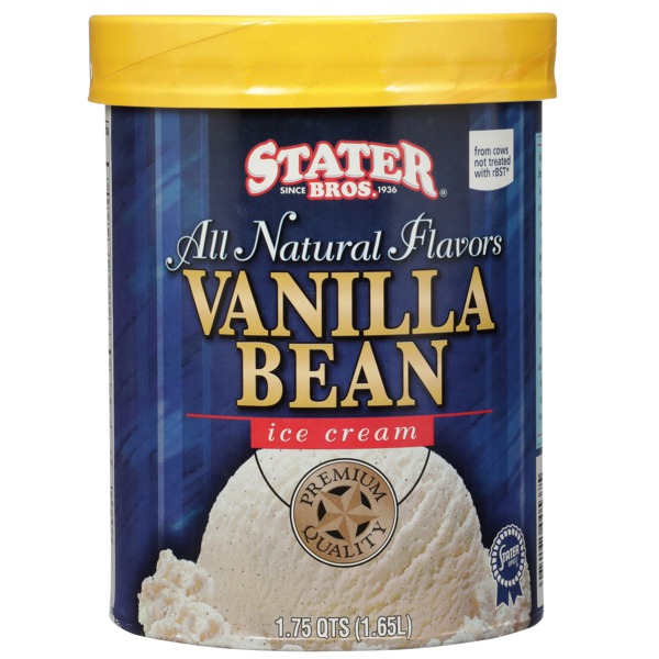 Stater Bros. Vanilla Bean Ice Cream 1Source