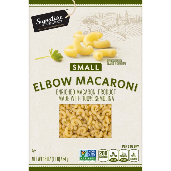 Signature Select SMALL ELBOW MACARONI 1Source