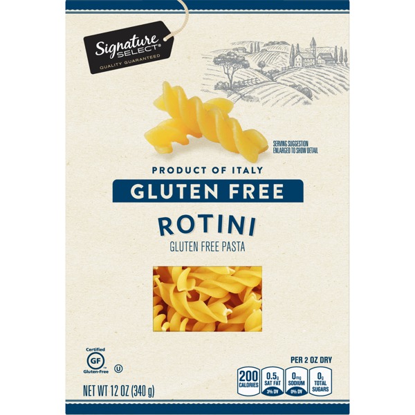 Signature Select Gluten Free Pasta Rotini 1Source
