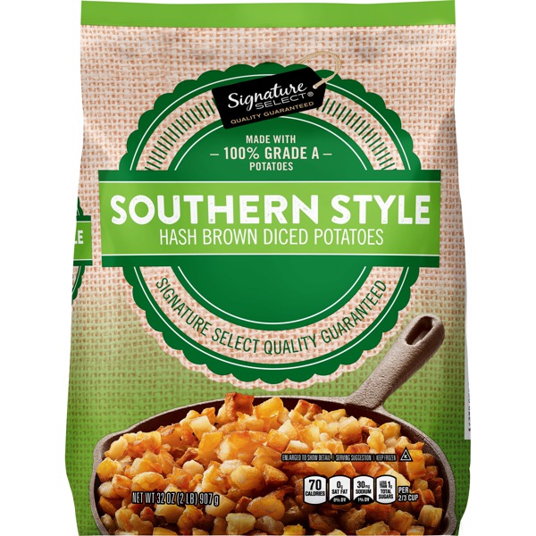 Signature Select Southern Style Hash Brown Diced Potatoes 1Source