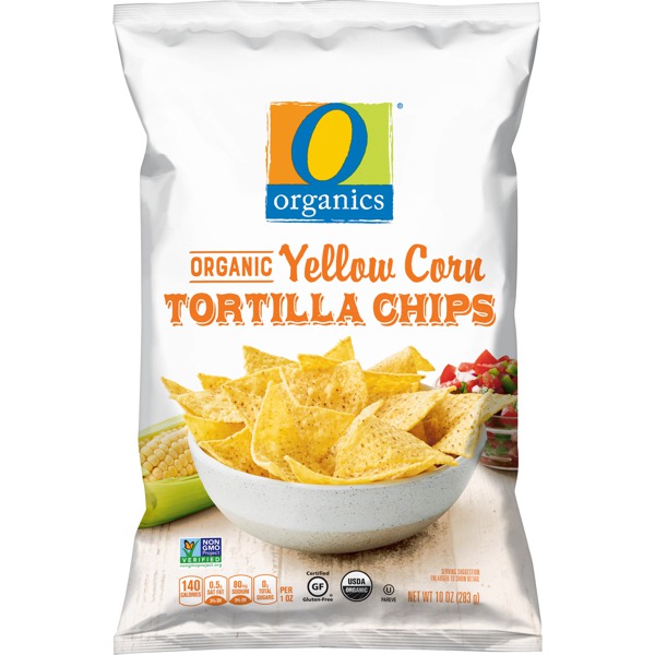 O Organics ORGANIC YELLOW CORN TORTILLA CHIPS 1Source