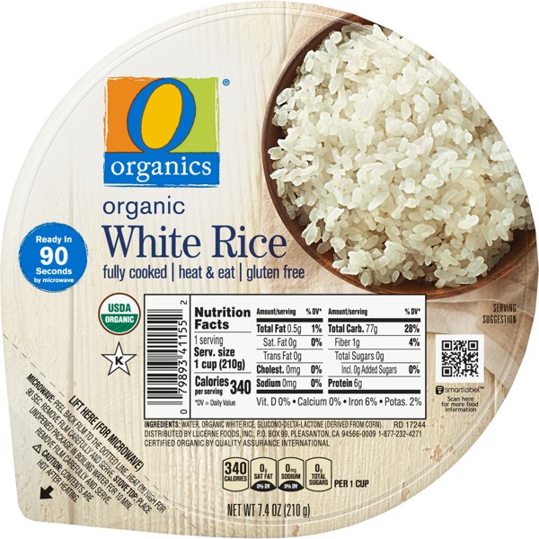 O Organics ORGANIC WHITE RICE - 1Source