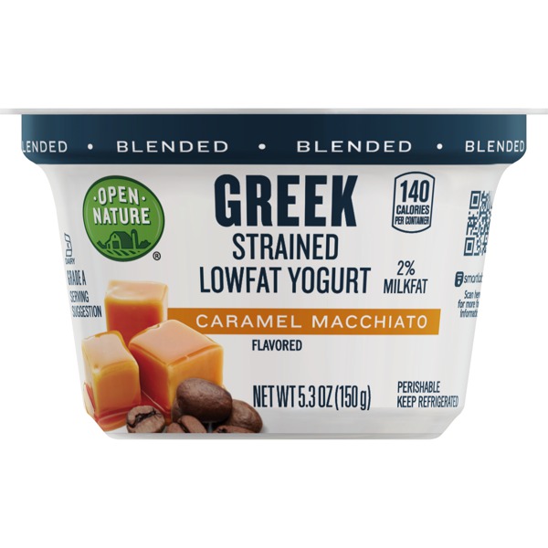 Open Nature GREEK STRAINED LOWFAT YOGURT 1Source