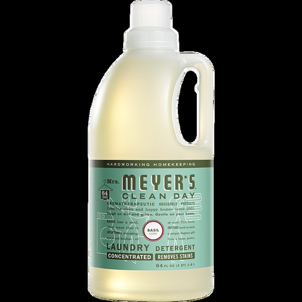 Mrs. Meyer'S Basil Clean Day Laundry Detergent 1Source