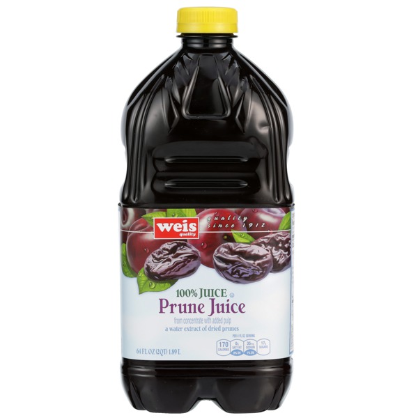 Weis Quality 100 PRUNE JUICE FROM CONCENTRATE WITH PULP 1Source