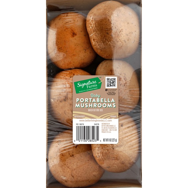 BABY PORTABELLA MUSHROOMS - 1Source