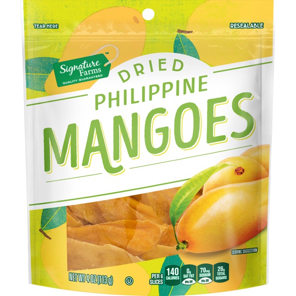 Signature Farms DRIED PHILIPPINE MANGOES 1Source