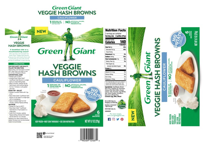 Green Giant, Cauliflower Veggie Hash Browns 1Source