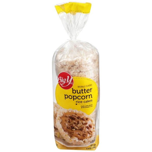 Big Y Butter Popcorn Rice Cakes 1Source