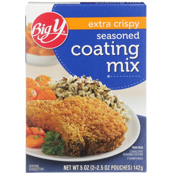 Big Y EXTRA CRISPY SEASONED COATING MIX 1Source
