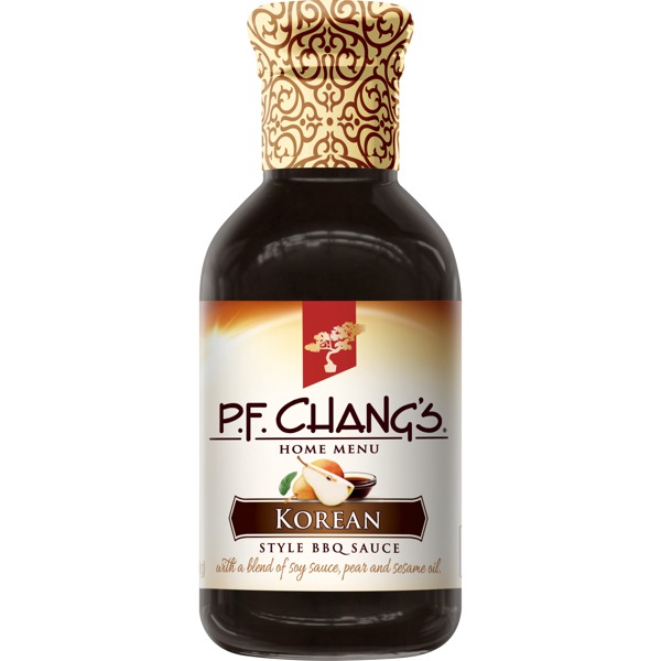 P.F. Chang'S KOREAN STYLE BBQ SAUCE WITH A BLEND OF SOY SAUCE PEAR AND
