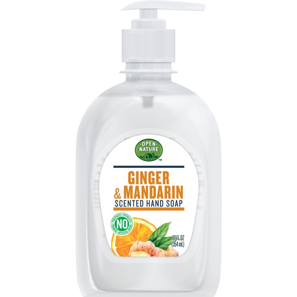 Open Nature Scented Hand Soap Ginger Mandarin 1source