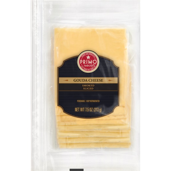 Primo Taglio SMOKED SLICED GOUDA CHEESE 1Source