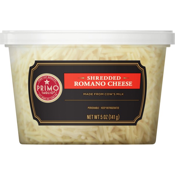 Shredded Romano Cheese 1Source