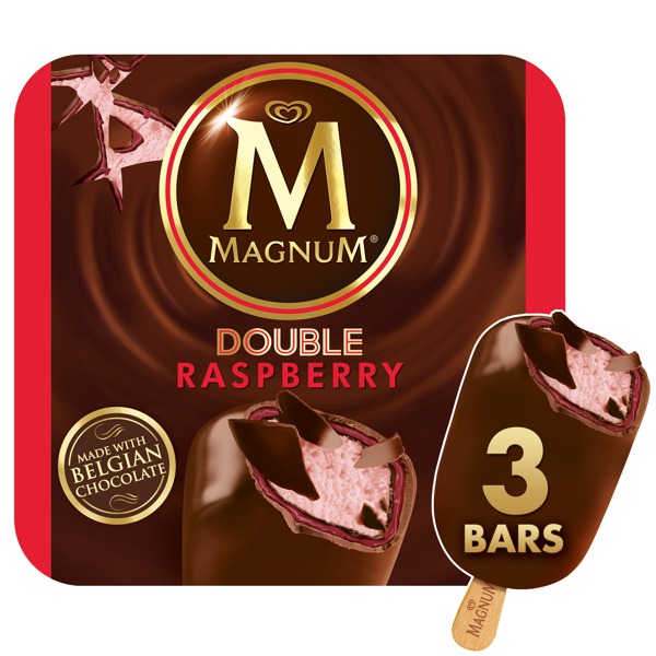 Magnum, Ice Cream Bars, Double Raspberry 1Source