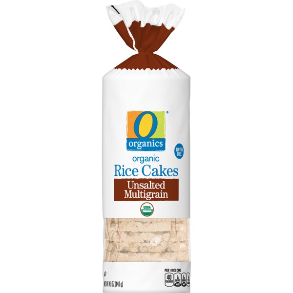 O Organics UNSALTED MULTIGRAIN RICE CAKES 1Source