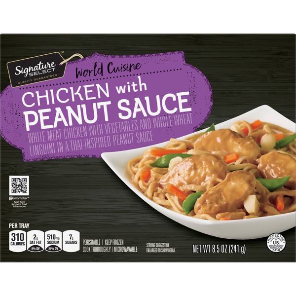 Signature Select CHICKEN WITH PEANUT SAUCE 1Source
