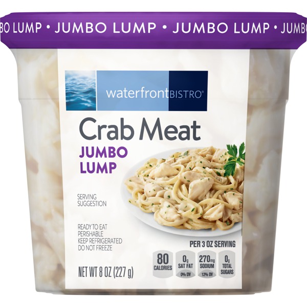 Waterfront Bistro Jumbo Lump Crab Meat 1Source