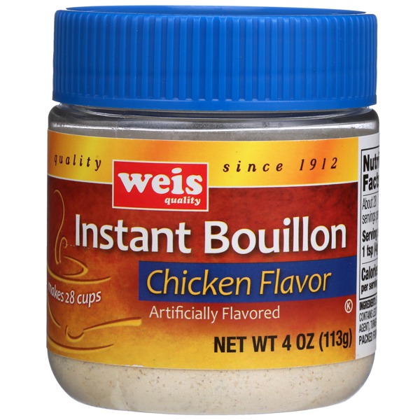 Weis Quality CHICKEN FLAVORED INSTANT BOUILLON 1Source