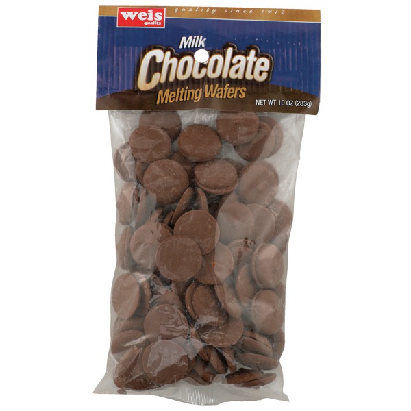Weis Quality Milk Chocolate Melting Wafers 1Source