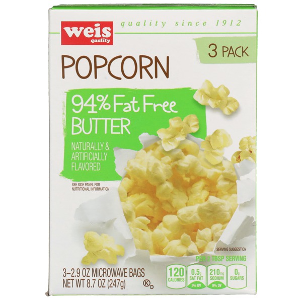 Weis Quality BUTTER POPCORN 1Source
