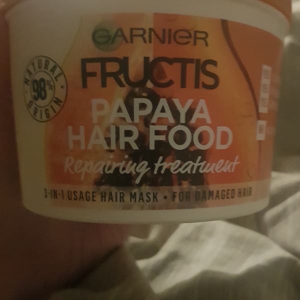 Garnier Fructis Papaya Hair Food Repairing Treatment 1Source