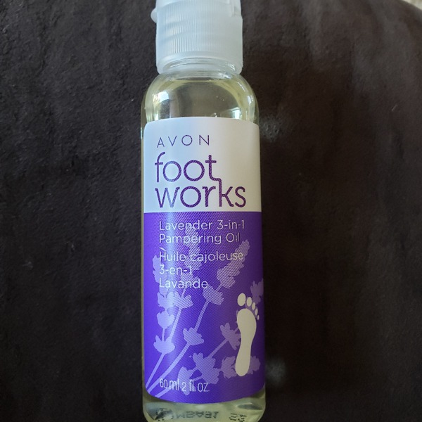 Avon Foot Works Lavender 3In1 Pampering Oil 1Source