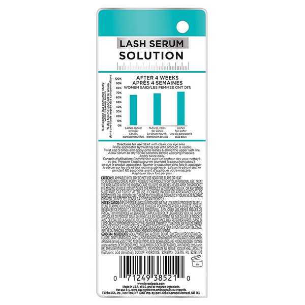 L'Oreal Paris Lash Serum Solution 1Source