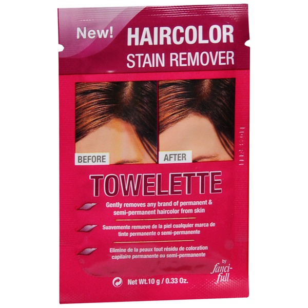 FanciFull Haircolor Stain Remover Towelette 1Source