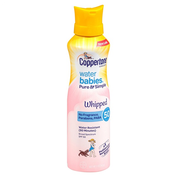 Coppertone waterbabies pure & simple sunscreen lotion spf hot sale 50