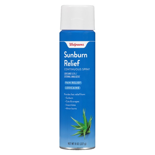 Walgreens After Sunburn Relief Spray 1Source
