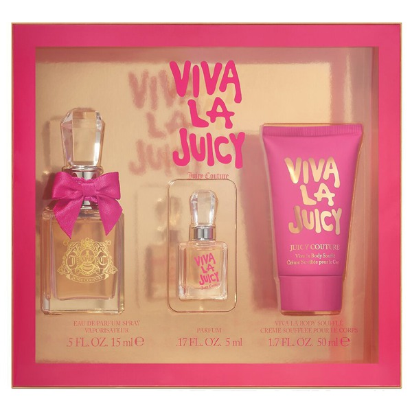 Juicy Couture Viva La Juicy Women'S Perfume 3 Piece Gift Set ($49 Value ...