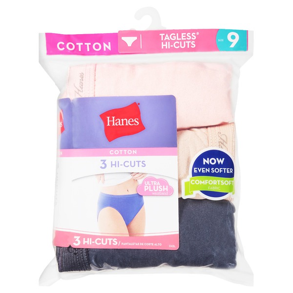 Hanes Women'S Cotton HiCuts Assorted Colors 1Source