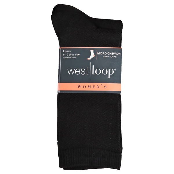 West Loop Women'S Crew Socks Assorted 1Source