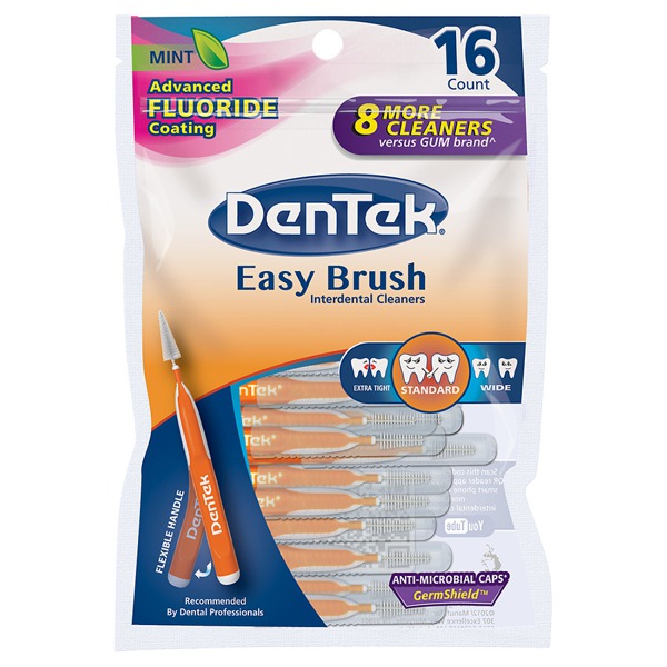 Dentek Easy Brush Cleaners Standard 1Source