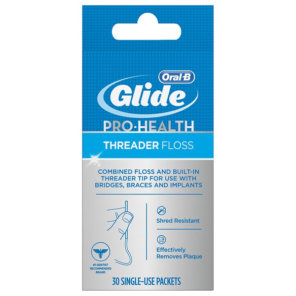 OralB Glide ProHealth Threader Floss 1Source