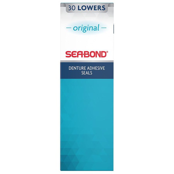 SeaBond Denture Adhesive Wafers Lowers Original 1Source