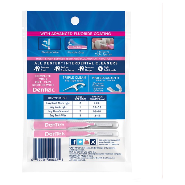 Dentek Easy Brush Micro Tight Interdental Cleaners 1Source