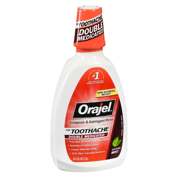 Orajel Toothache Rinse 1Source