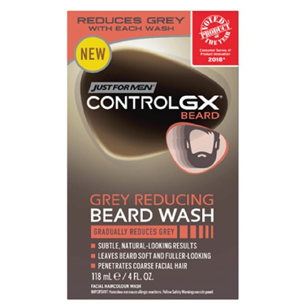 Just For Men Control GX Beard Grey Reducing Wash 1Source