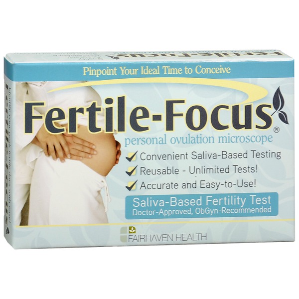 Fertile-Focus Saliva Ovulation Fertility Test - 1Source