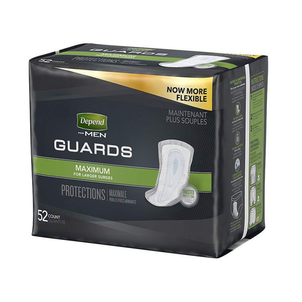 Depend For Men Incontinence Guards Maximum Absorbency 1Source