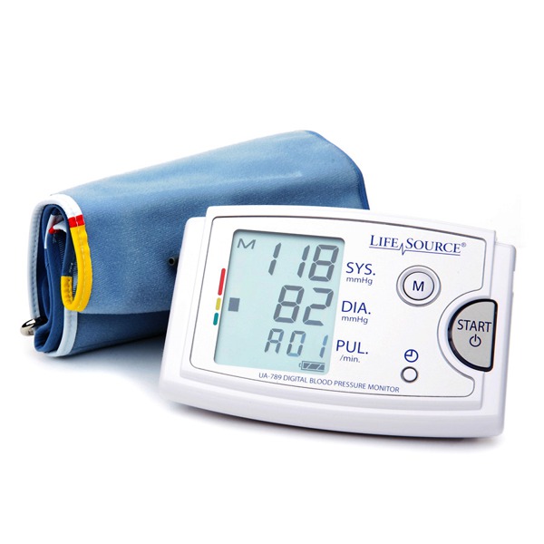 Lifesource Automatic Blood Pressure Monitor For Extra Large Arms 1Source