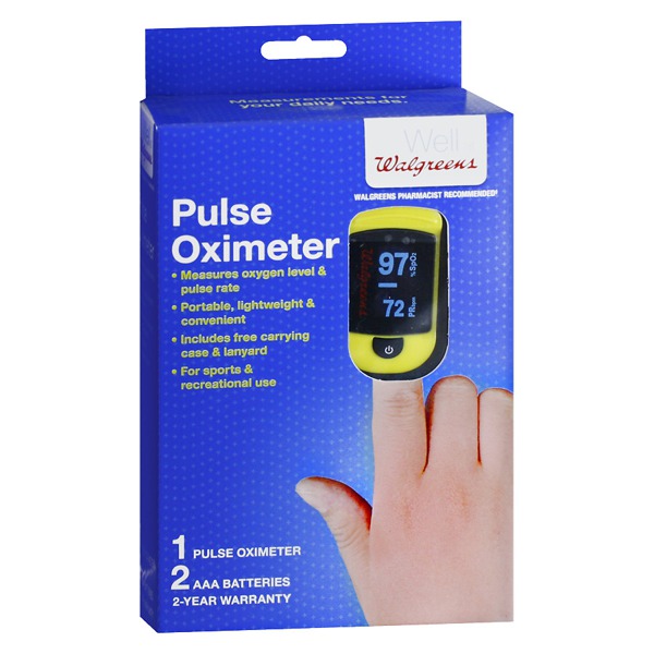 Walgreens Pulse Fingertip Oximeter 1Source