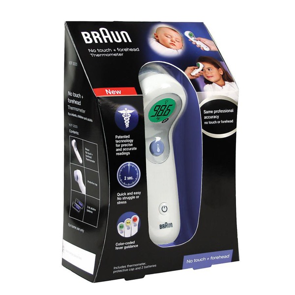 Braun No Touch Forehead Thermometer 1Source