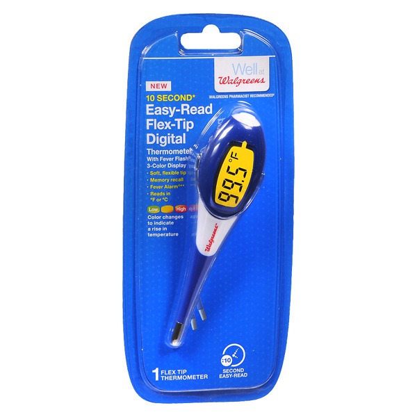 Walgreens 30 deals second digital thermometer