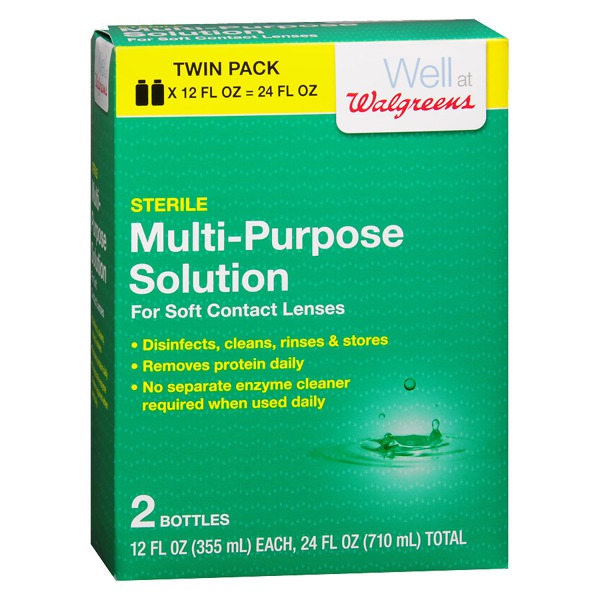 Walgreens MultiPurpose Contact Lens Solution 1Source
