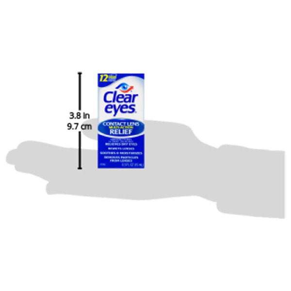 Clear Eyes Contact Lens MultiAction Relief Eye Drops 1Source